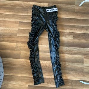 I am Gia leather type pants